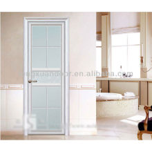 White Residential Aluminium Doors, Eco-friendly Bedroom Doors with Latest Popular Design